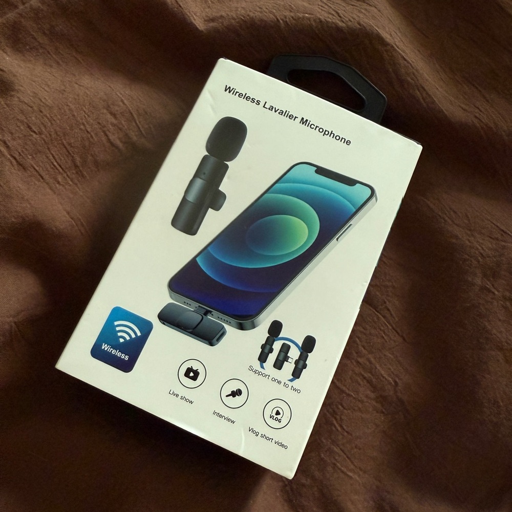 2 brand new mini microphones